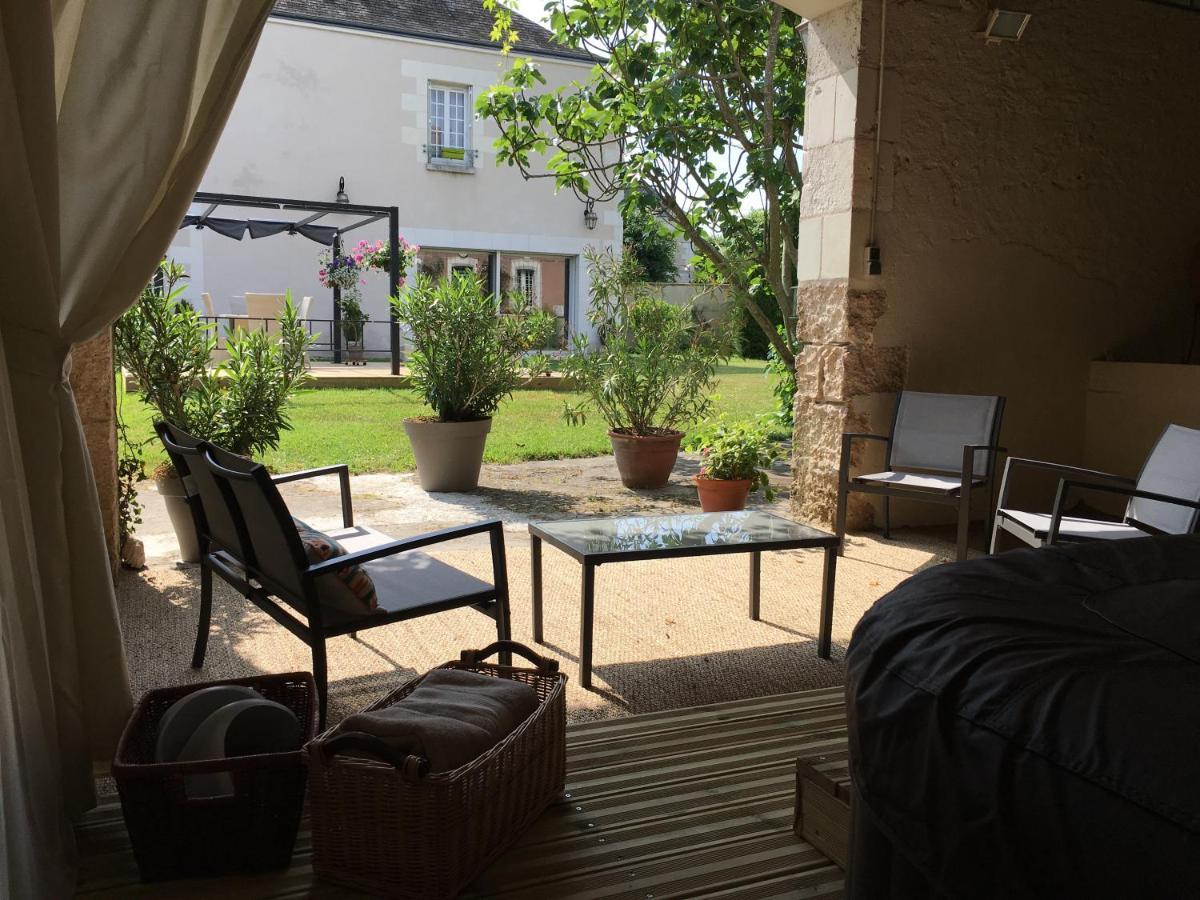 Bed and Breakfast La Bauldiniere Tauxigny Exterior foto